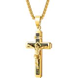 IZMAEL Ogrlica HC - 40189 - Zlatna / Crna Cijene