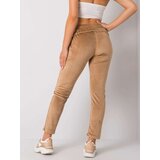 RUE PARIS Sweatpants-RV-DR-6110.92P-camel | Shoptok.si