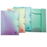  Z ZAPIRALOM S GUMICO PP A4 CANDY TIDY EXACOMPTA 55130E HOLOGRAFSKA | Shoptok.si