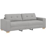 vidaXL 3-sedna sedežna garnitura v oblačno sivi barvi, 180 cm, iz tkanine, (22054442) | Shoptok.si