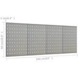  Zidne ploče za alat 4 kom 40 x 58 cm čelične | shoptok.hr
