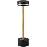  LED prigušiva punjiva stona lampa SAM LED/5W/5V 3600 mAh crna/zlatna | Eponuda.com