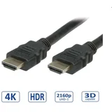 HDMI Ultra HD kabel sa mrežom, M/M, v2.0, crni, 1.0m S3700