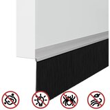  Samoljepljivi pečati za vrata 2 kom. 100 cm Aluminijski legura Srebrna | shoptok.hr