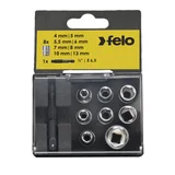 set nasadnih glava sa adapterom hex nut 05798106 9 kom