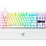Razer Huntsman V3 Pro Tenkeyless 8KHz US žična tipkovnica bele barve | Shoptok.si
