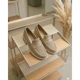 Ženske mokasine Soft Beige, Bež