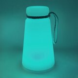 Fischer & Honsel Bela/rjava LED namizna svetilka (višina 20 cm) Bruno – | Shoptok.si