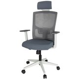 MID.YOU Vrtljivi Stol Captivo Base W, Siva | Shoptok.si