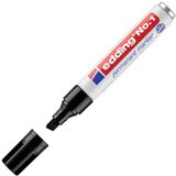 Marker permanentni 1-5mm klinasti vrh edding no.1 crni | Shoptok.si