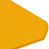  Lebdeća polica Zidne 3 pcs Žuta 40 x 9 x 2,5 cm Čelik | shoptok.hr