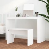  Toaletni stolac bijeli 70 x 35 x 45 cm od konstruiranog drva | shoptok.hr