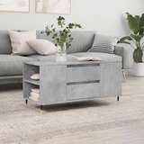  Stolić za kavu boja betona 102x44,5x50 cm od konstruiranog drva | shoptok.hr