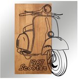 Wallity zidna dekoracija Nostalgic Scooter, 44x59,5cm, Hrast | ePonuda.com