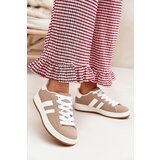 Boto Women's Sports Shoes Sneakers Made Of Eco Leather Dark Beige Ravina | shoptok.hr