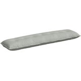  Jastuk za leđa Svijetlo siva 200 x 50 cm Kordura tekstil | shoptok.hr