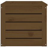  Kutija za pohranu boja meda 89x36,5x33 cm od masivne borovine | shoptok.hr