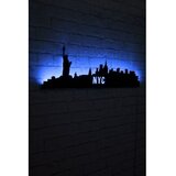 WALLXPERT zidna LED dekoracija NYC Skyline Blue cene