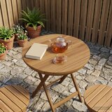  Gornji dio stola Ø 40 x 3,5 Kružni Čvrsto teak drvo Prirodna | shoptok.hr