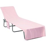 vidaXL Brisače za ležalnik 2 pcs Roza 210 x 75 cm | Shoptok.si
