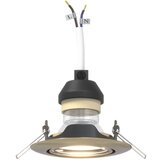  Lampe Set od 12 Mjedena Metal 9 cm Ugradna stropna svjetla | shoptok.hr