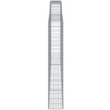  Obokane gabion košare 2 kosa 400x30x180/200 cm pocinkano železo | Shoptok.si