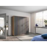 Rauch Möbel OMARA S KLASIČNIMI VRATI, siva, hrast artisan | Shoptok.si