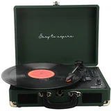 Vintage Gramofon VC400 Temno Zelena z Bluetoothom, (5000301808)