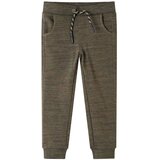  Dječji donji dio trenirke tamni kaki prošarani 104 | shoptok.hr