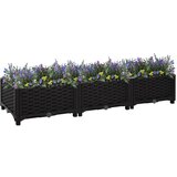Furnova Visoka greda 120x40x23 cm polipropilen, (21921243) Cene
