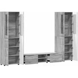  Set TV komoda FLORIN 3 kom. Siva Sonoma Konstruirano drvo | shoptok.hr