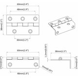  Šarka 537 pcs Crna 38 x 17 x 60 mm Željezo | shoptok.hr