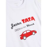 Sinsay Pamučna majica s natpisom Jestem Tatą Zbieram Na Wózek | shoptok.hr
