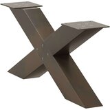  Noge kavne mize v obliki črke X 2 kosa 70x(30-31) cm jeklo, (22095345) | Shoptok.si