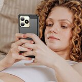 Techsuit Carbon Silicone maska za Realme C53 - crna | shoptok.hr