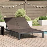  Ležaljka na suncu Smeđa 206 x 115 x 75 cm poliratan | shoptok.hr