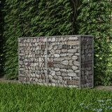 vidaXL Gabionska košara iz pocinkanega jekla 150x50x100 cm Cene