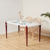 Woody Fashion Eurotas - WhiteBurgundy WhiteBurgundy Dining Table Cene