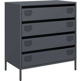 vidaXL Komoda antracit 68x39x73,5 cm od hladno valjanog čelika | shoptok.hr