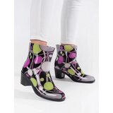 Shelvt Polka dot wellingtons with heels | ePonuda.com
