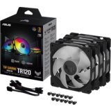 Asus TUF Gaming TR120 ARGB ventilatorji, 3x 120mm PWM, črni - 90DA0090-B09020 | Shoptok.si