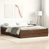  Okvir za krevet smeđi hrast 120 x 190 cm mali bračni | shoptok.hr