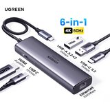Ugreen 6-u-1 USB-C Hub (100 W PD ulaz, 4K@30Hz HDMI) Cijene