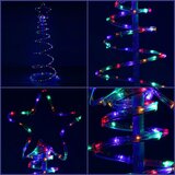  Svjetleća božićna jelka s 192 LED lampice, višebojna | shoptok.hr