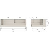 WOOOD Sivi krevet od masivnog bora bez podnice 90x200 cm Carter – | shoptok.hr