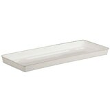  Podložak za žardinjeru za cvijeće (40 mm x 15 cm x 3 cm, Bijele boje) | shoptok.hr