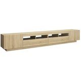 TV ormarić s LED svjetlima boja hrasta sonome 260 x 35 x 40 cm | Eponuda.ba