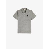 Koton Polo T-Shirt Short Sleeve Buttoned Embroidered Detailed cene