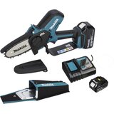 Makita LXT 18V Akumulatorska enoročna žaga Set DUC101RX06 (18 V, Li-ion, 2 bateriji, Dolžina meča: 10 cm) productname.garantie.plussign BAUHAUS garancija 5 let za naprave na električni ali motorni pogon | Shoptok.si