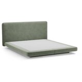 Micadoni Zeleni tapecirani bračni krevet 160x200 cm Linea – | shoptok.hr